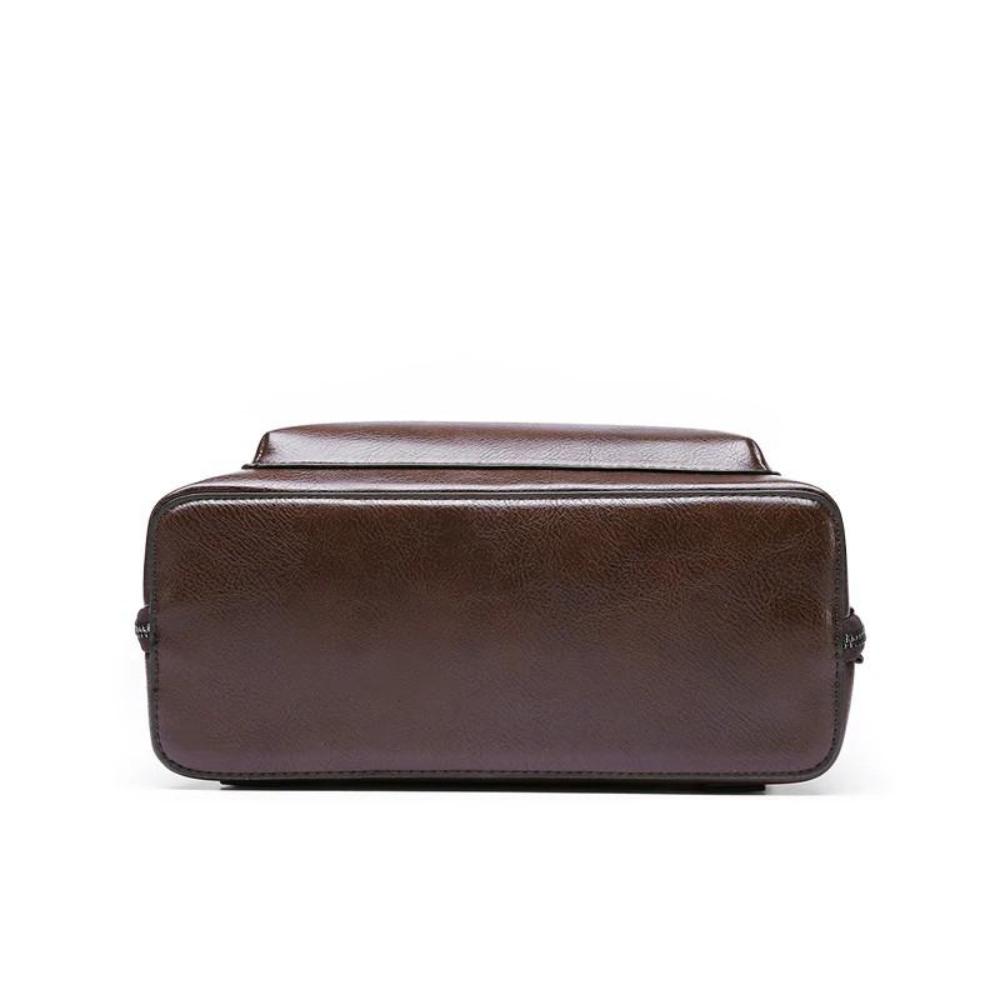 Saskia – Klassieke rugzak met dubbele ritssluiting