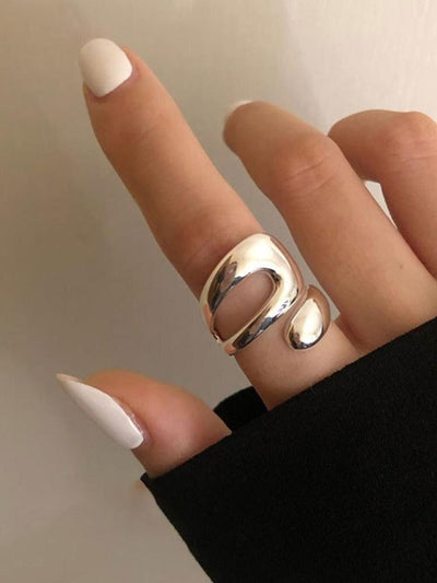 Elegante verstelbare ring