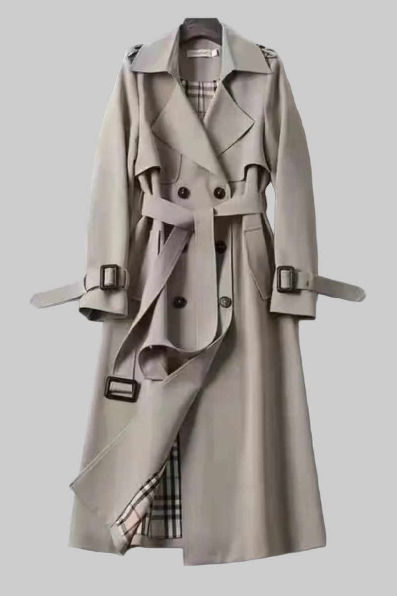 Tijdloze elegante trenchcoat