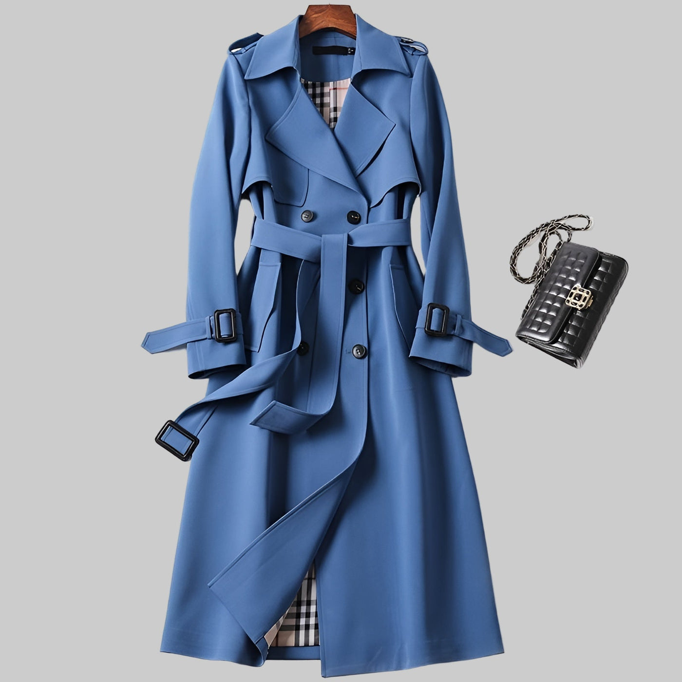 Tijdloze elegante trenchcoat