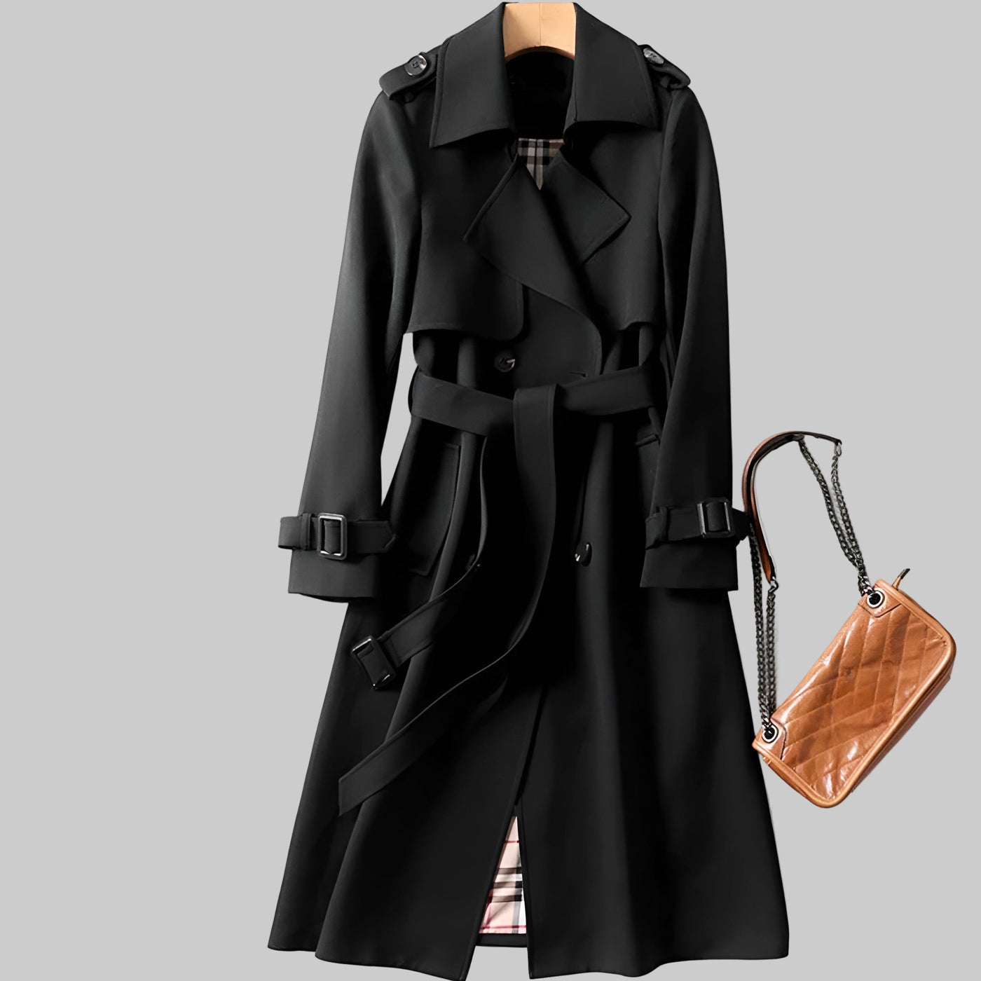 Tijdloze elegante trenchcoat