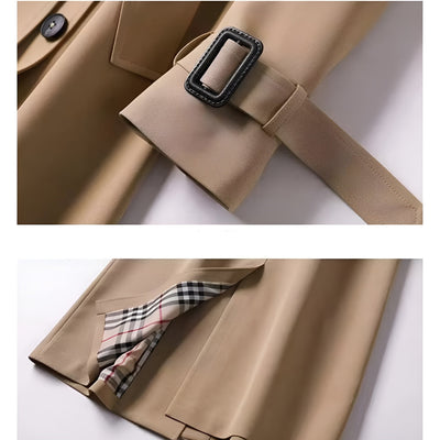 Tijdloze elegante trenchcoat