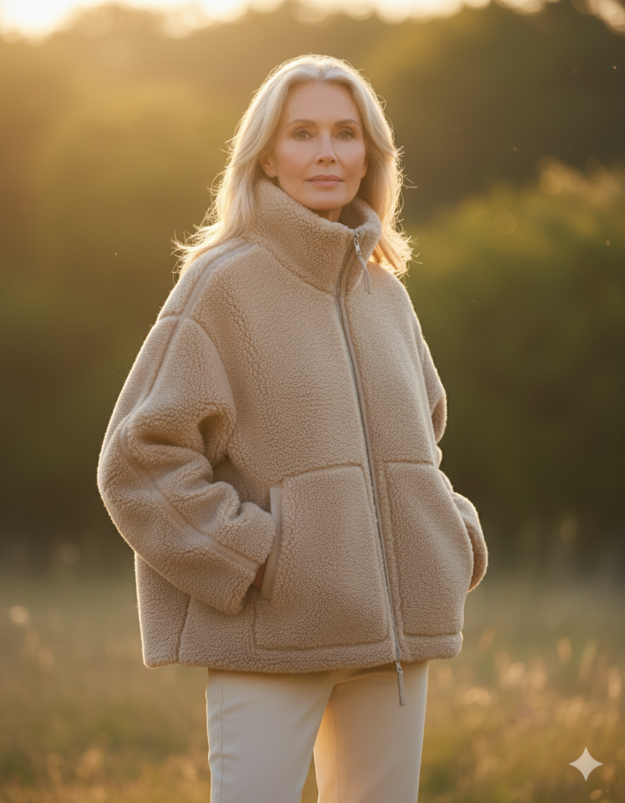 Zachte en warme winterjas