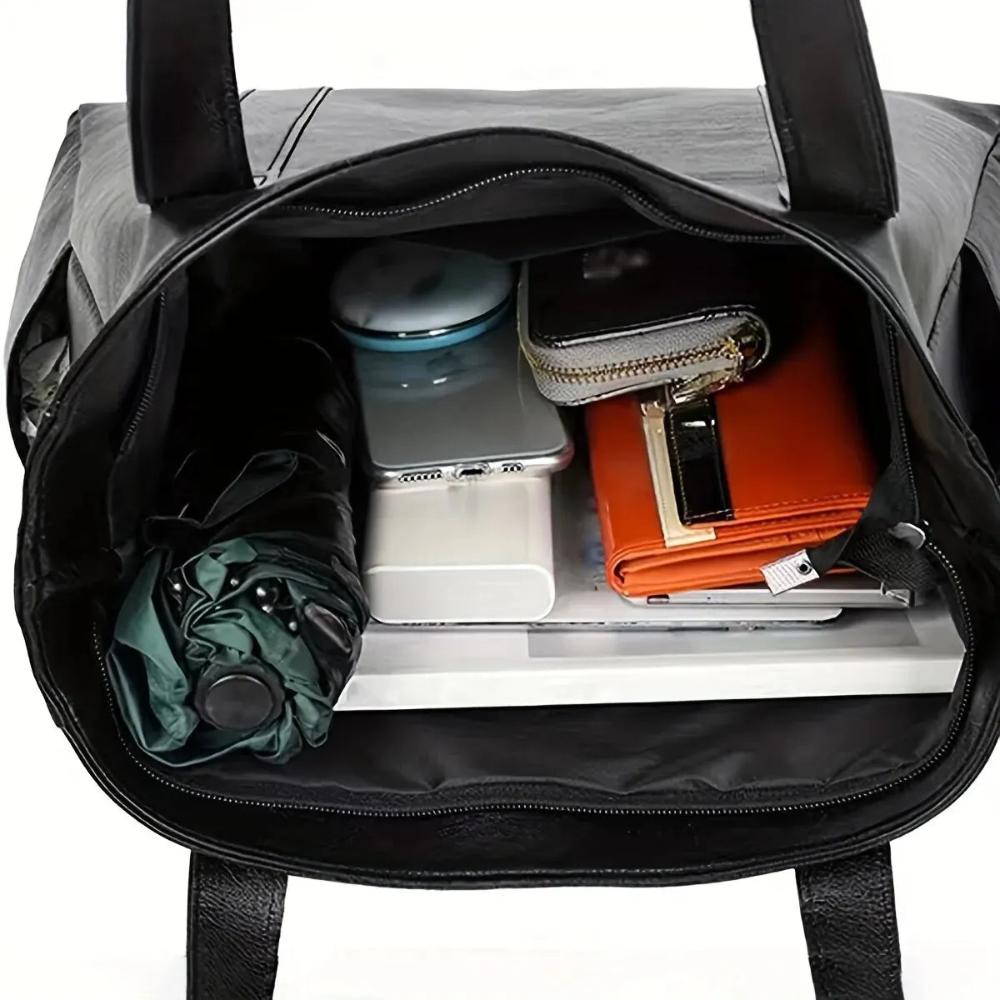 Klara – Klassieke leren schoudertas