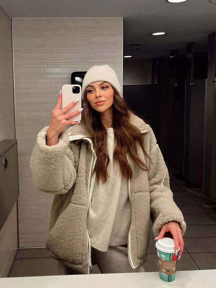 Zachte en warme winterjas