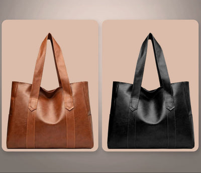 Klara – Klassieke leren schoudertas