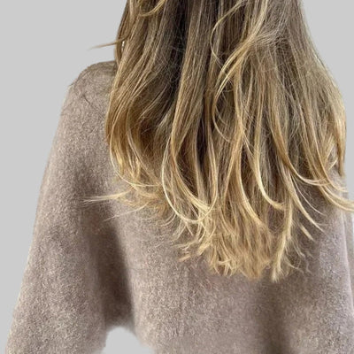 Kort elegant jasje met uitlopende mouwen